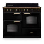 Piano de cuisson induction FALCON NGC TAB IND 110 CM NOIR LAITON ANTIQUE