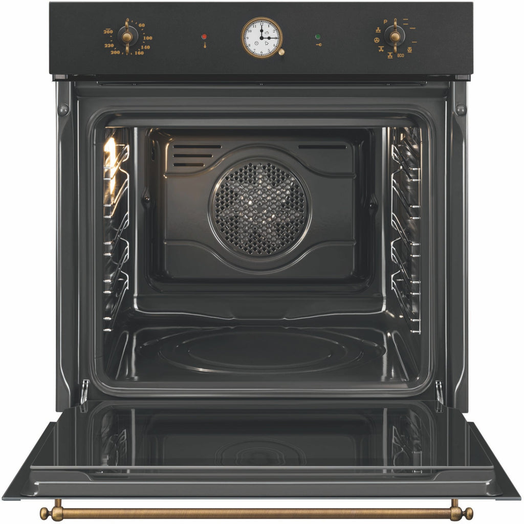 Four encastrable SMEG SFP68C1TAO - Pyrolyse - Chaleur tournante - Porte froide - Rails télescopiques