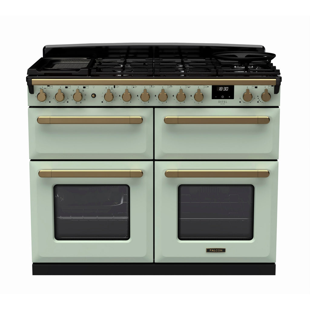Piano de cuisson mixte FALCON ESTEL DELUXE BC TAB MIX 110 CM VERT PAST