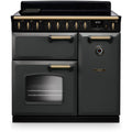 Piano de cuisson induction FALCON NGC TAB IND 90 CM ARDOISE LAITON ANTIQUE