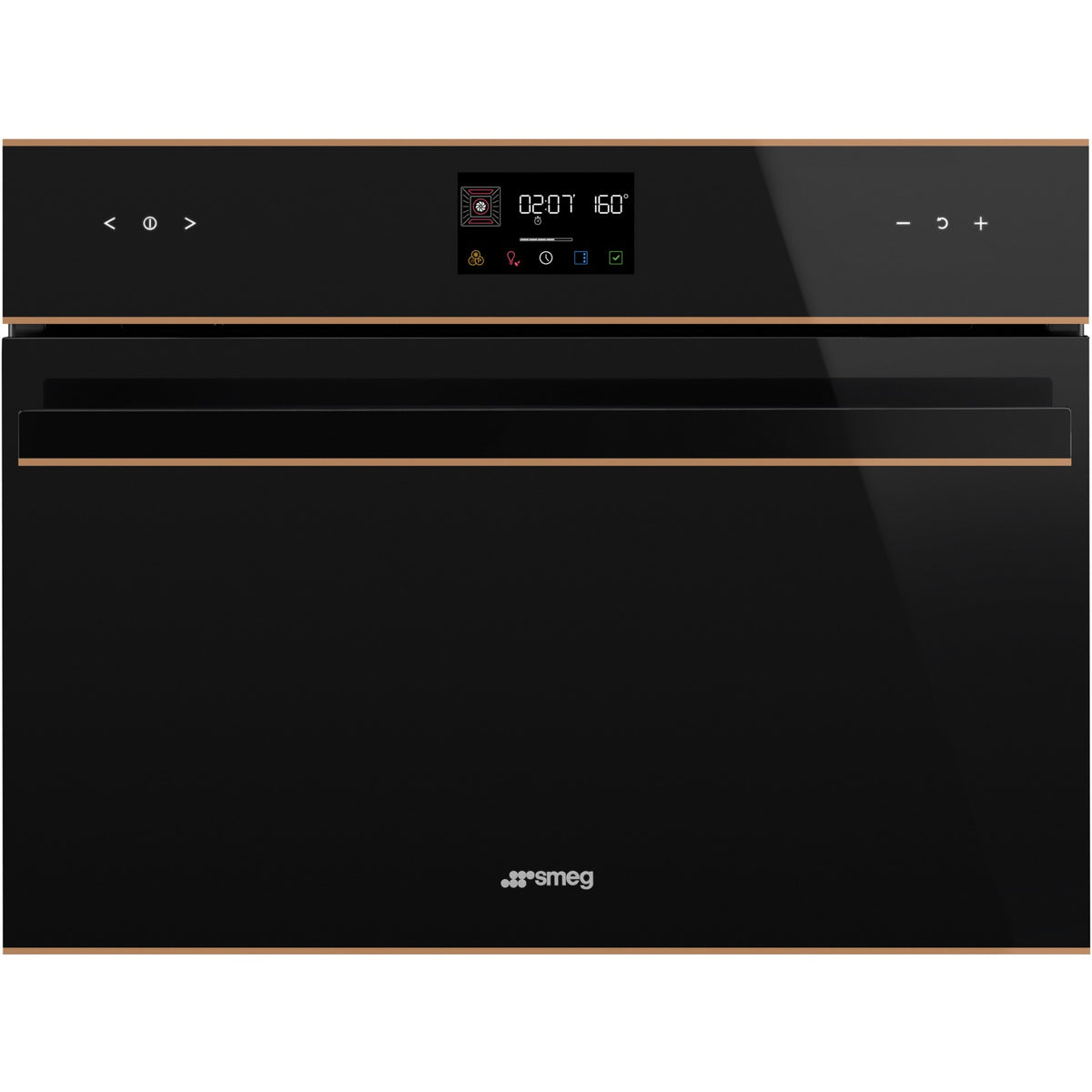 Four micro onde combiné SMEG SO4602M1NR - Hydrolyse - Écran tactile
