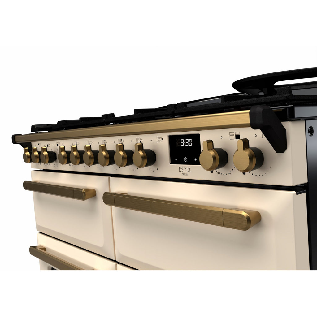 Piano de cuisson gaz FALCON ESTEL DELUXE TAB GAZ 100 CM CREME PASTEL