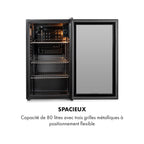 Réfrigérateur top KLARSTEIN Beersafe XXL 80L - Noir