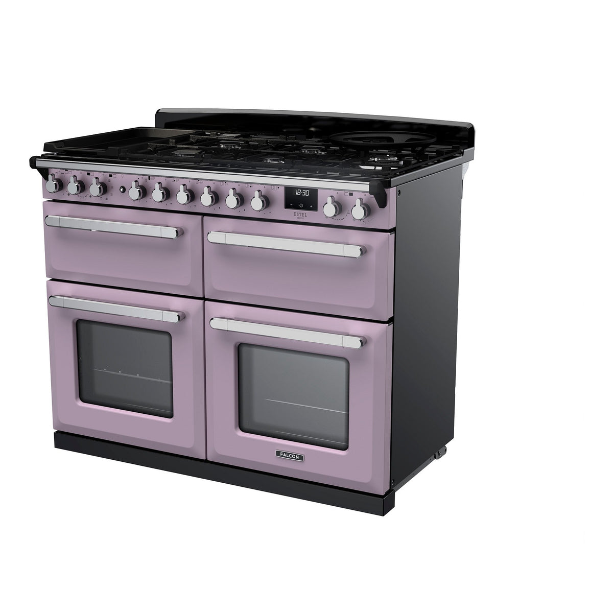 Piano de cuisson mixte FALCON ESTEL DELUXE BC TAB MIX 110 CM PARME CHR
