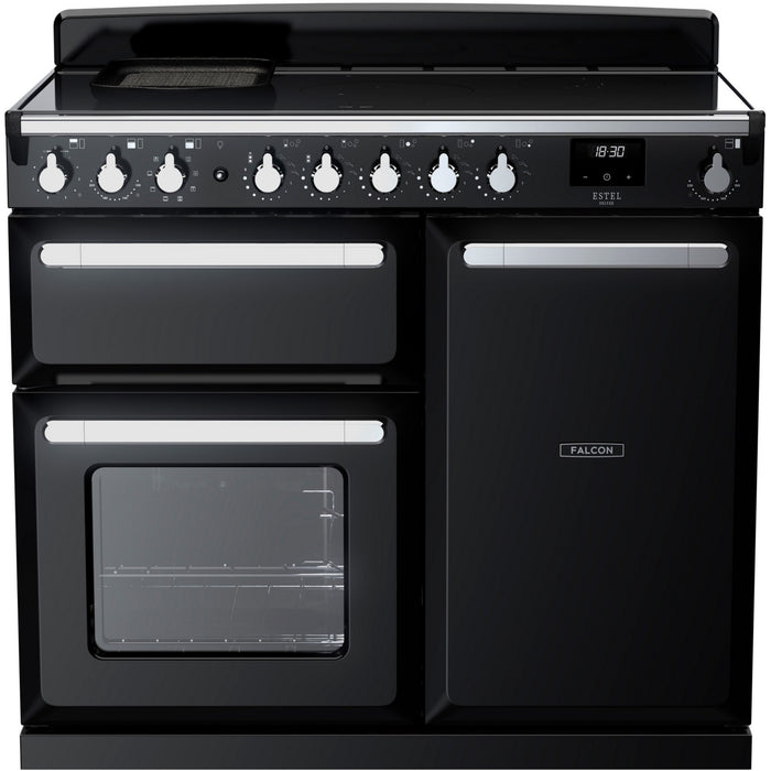 Piano de cuisson induction FALCON ESTEL DELUXE TAB IND 100 CM NOIR BRILLAN