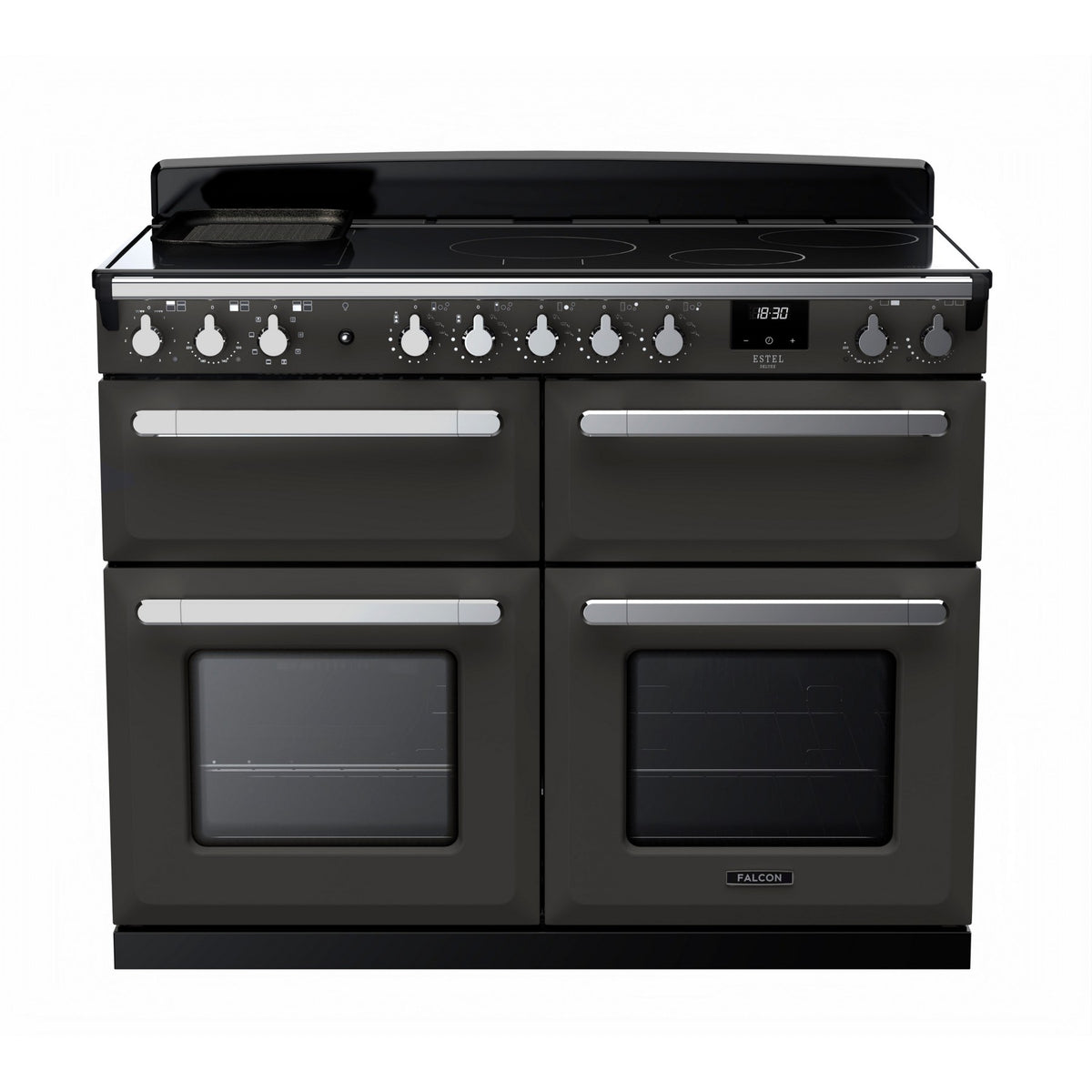 Piano de cuisson induction FALCON ESTEL DELUXE BCTAB IND 110 CM ARDOISE CH
