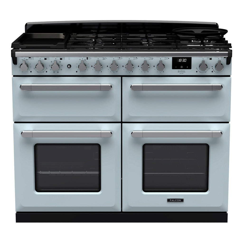 Piano de cuisson mixte FALCON ESTEL DELUXE BC TAB MIX 110 CM BLEU PAST