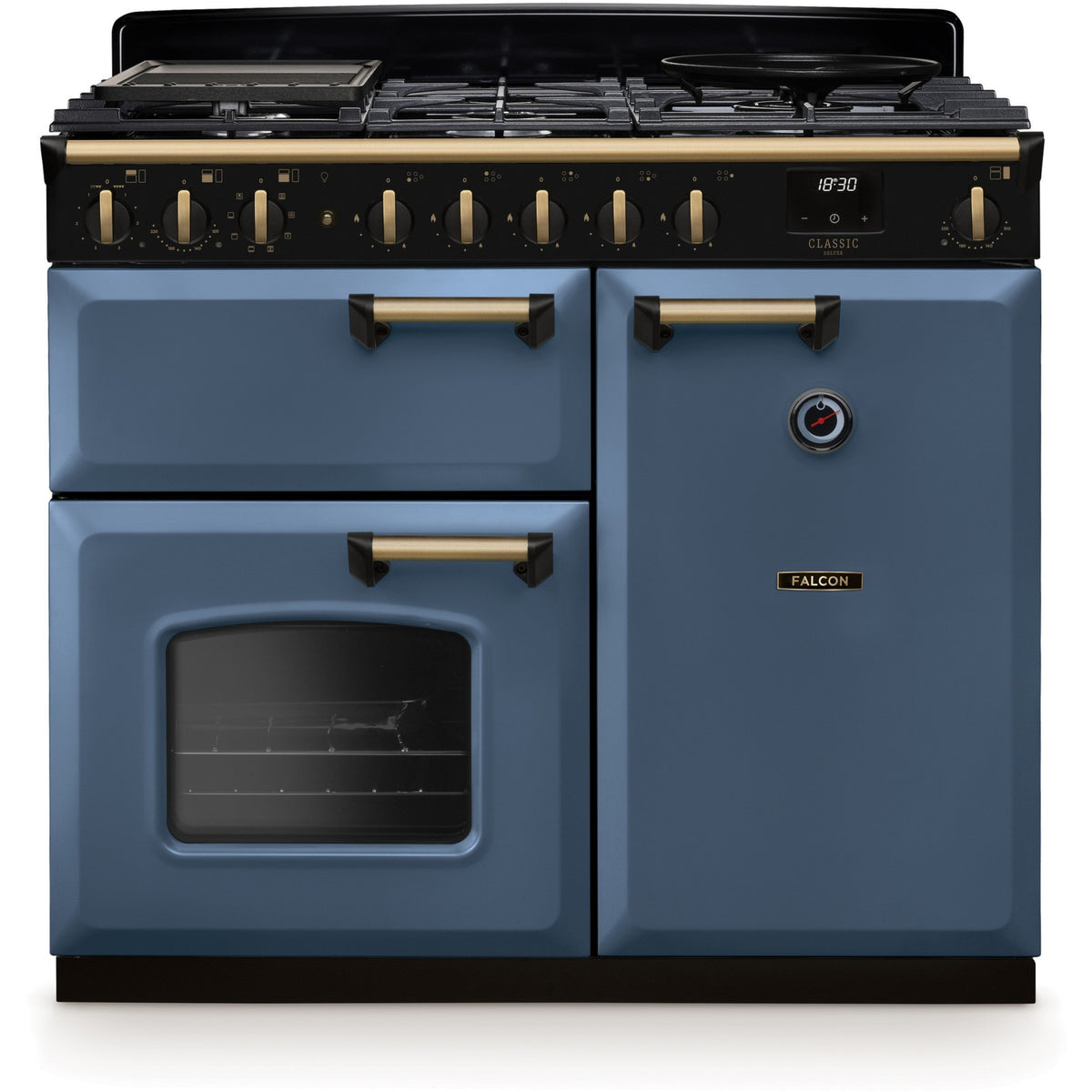 Piano de cuisson gaz FALCON NGC TAB GAZ 100 CM ROCHE BELUE LAITON AN
