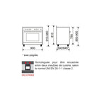 Piano de cuisson gaz GLEM GE960CMIX2