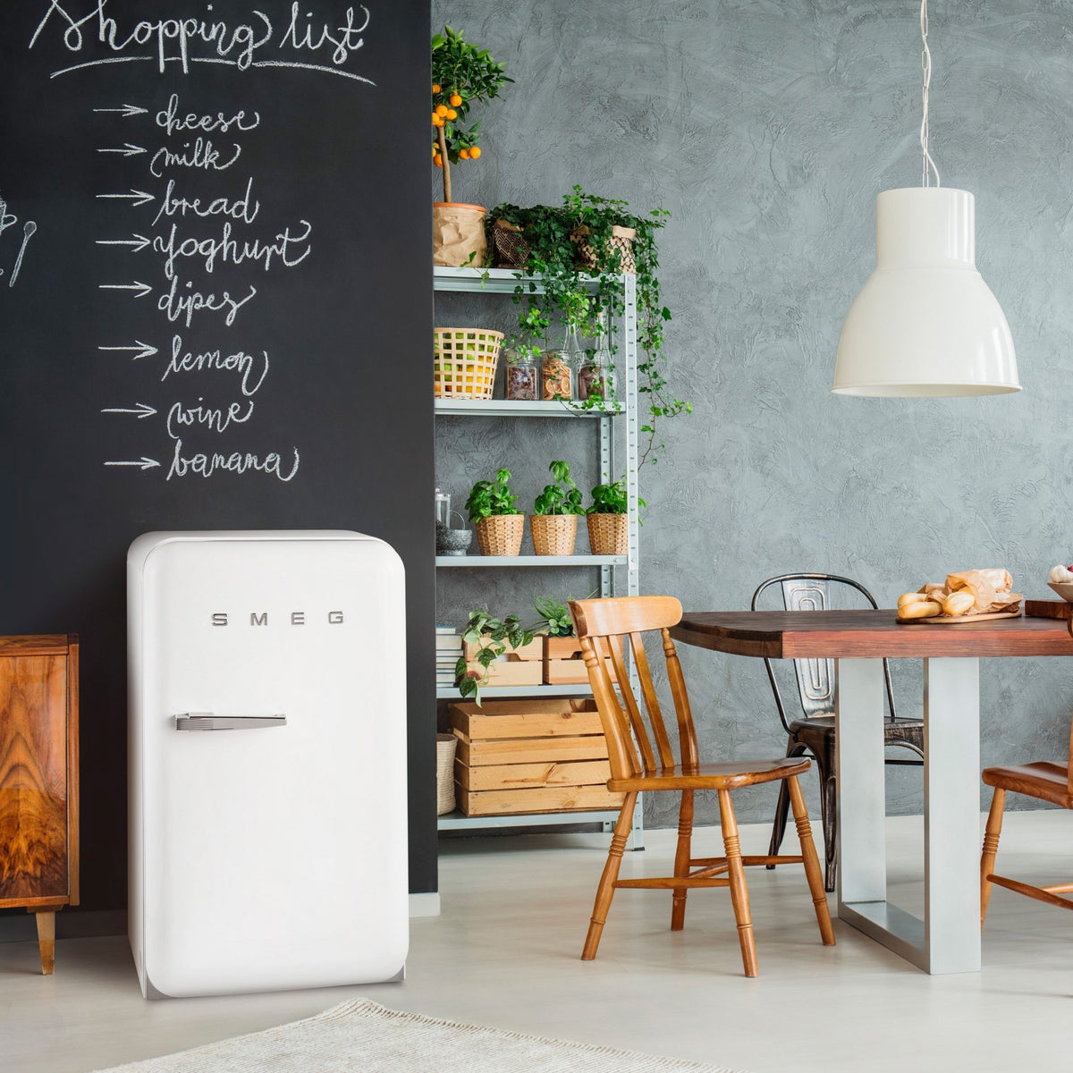 Mini réfrigérateur SMEG FAB5RWH6