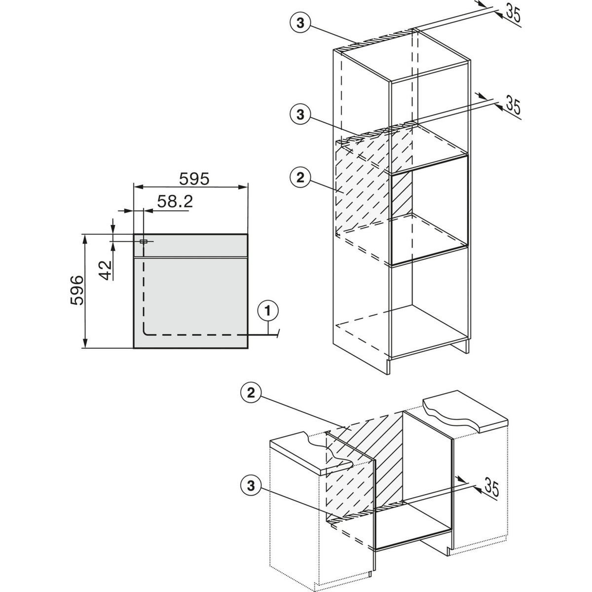 Four encastrable MIELE H7161BP - Pyrolyse - Chaleur pulsée - Porte froide - Rails télescopiques