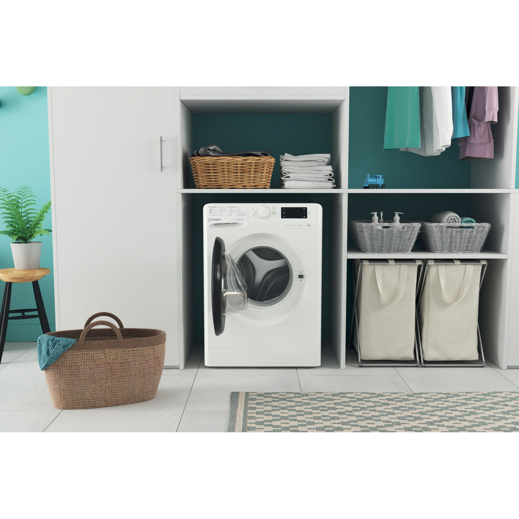 Lave linge hublot INDESIT MTWED91495WKFR Reconditionné