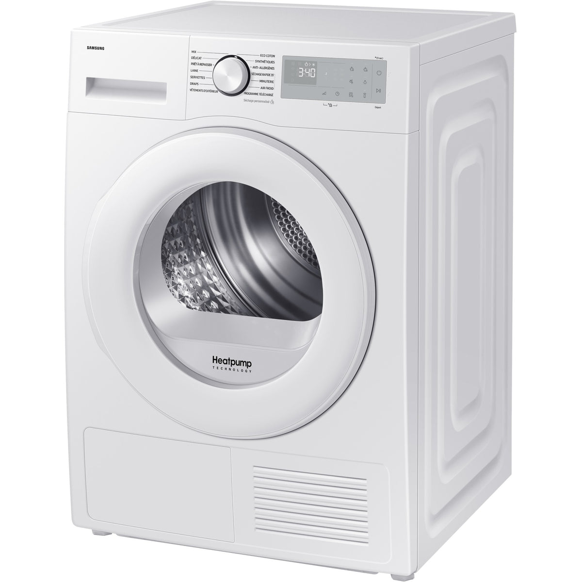 Sèche linge pompe à chaleur SAMSUNG DV90DG52A0THEF