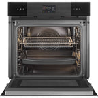 Four micro onde combiné SMEG SO6102M2B3 - Hydrolyse - Porte froide - Rails télescopiques - Écran tactile