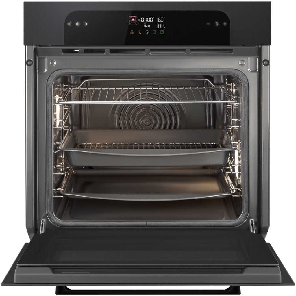 Four encastrable SMEG SOP6202TB - Pyrolyse - Chaleur tournante - Porte froide - Rails télescopiques
