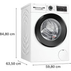 Lave linge séchant hublot BOSCH WNG254ASFR - 10,5/6 kg - 1400 tr/min - Classe D - Moteur induction - Dosage automatique - Série 6