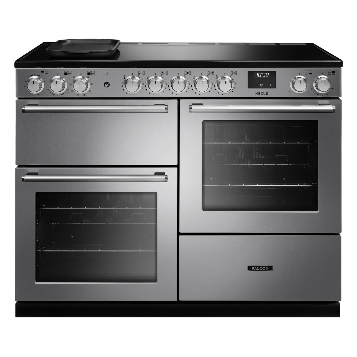 Piano de cuisson induction FALCON NEXUS NGC OC TAB IND 110 CM INOX CHROME