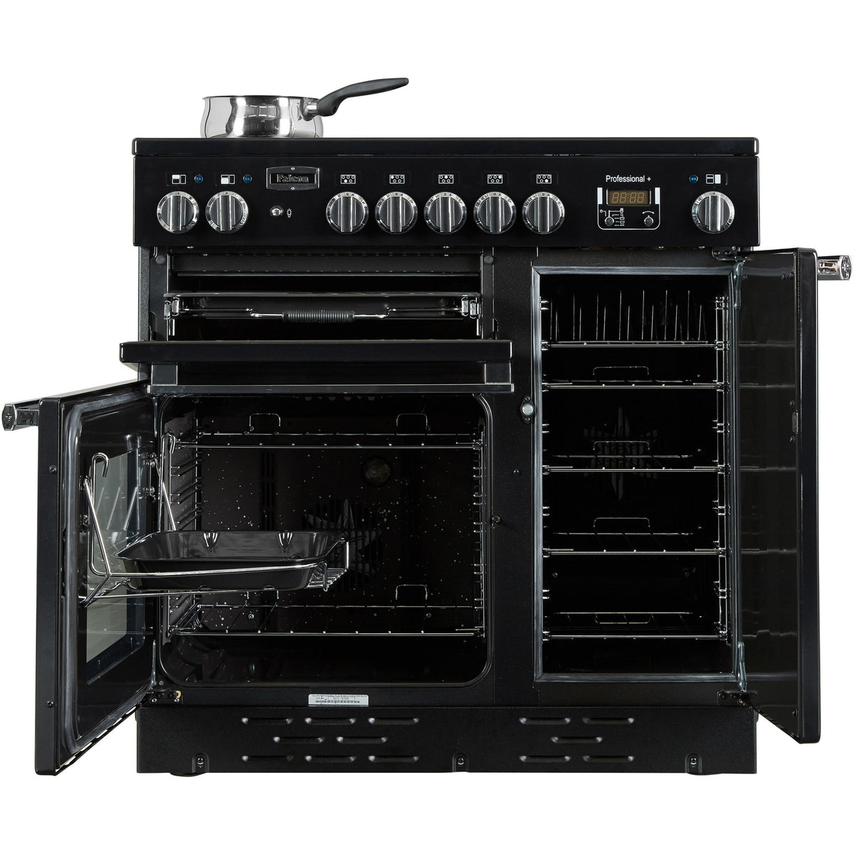 Piano de cuisson induction FALCON PROFESSIONAL + 90 INDUC NOIR BRILLANT