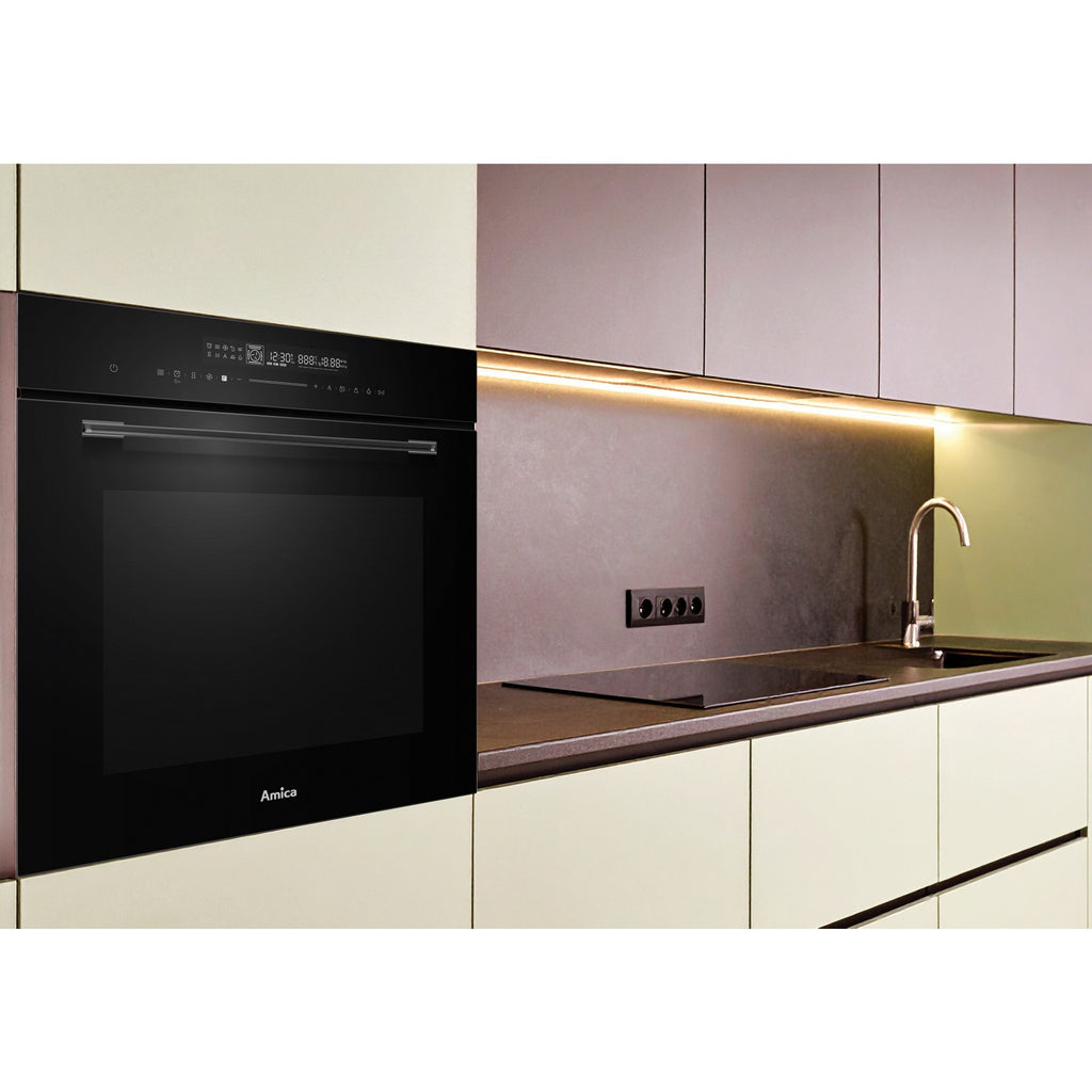 Four micro onde combiné AMICA ACOMBI72FMOA - Combiné micro-ondes - Hydrolyse - Porte froide