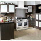 Piano de cuisson gaz FALCON PKR110MIXTCONTBLANC/GM
