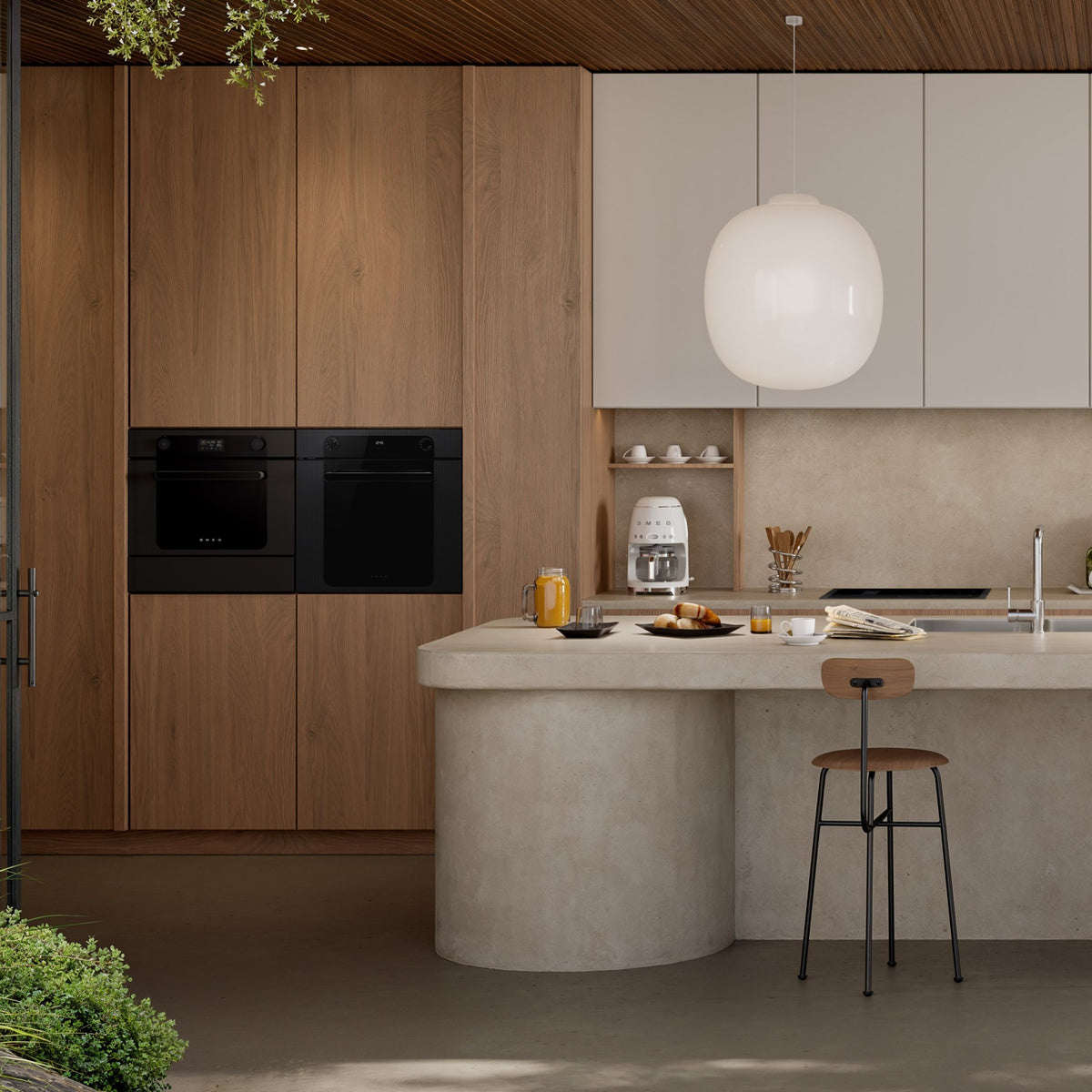 Four encastrable SMEG SF6200TB - Chaleur pulsée - Hydrolyse