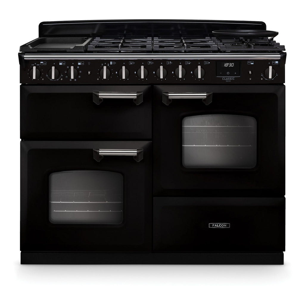 Piano de cuisson mixte FALCON NGC TAB MIX 110 CM NOIR CHROME