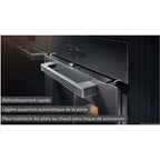 Four encastrable fonction vapeur MIELE DGC 7250 NR - Combiné vapeur - Chaleur tournante - Porte froide - Rails télescopiques