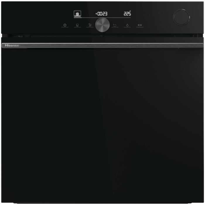 Four Pyro HISENSE BSA6633PBG8 - Pyrolyse - Chaleur tournante - Combiné vapeur - Mode Pizza 300 C - Air Fry