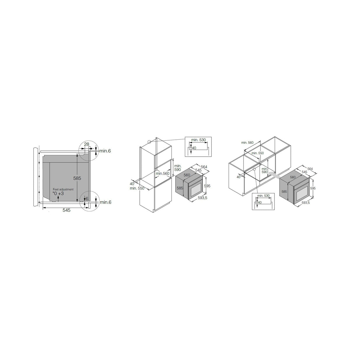 Four encastrable fonction vapeur ASKO OCS26BGH - Chaleur tournante - Combiné vapeur - Hydrolyse - Porte froide - Rails télescopiques