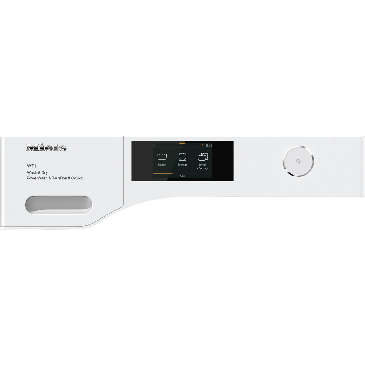 Lave linge séchant hublot MIELE WTR 860 WPM - 8/5 kg - 1600 tr/min - Dosage automatique - Connecté