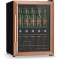 Mini réfrigérateur KLARSTEIN Beersafe porte vitrée 64x48cm 60L Cuivre