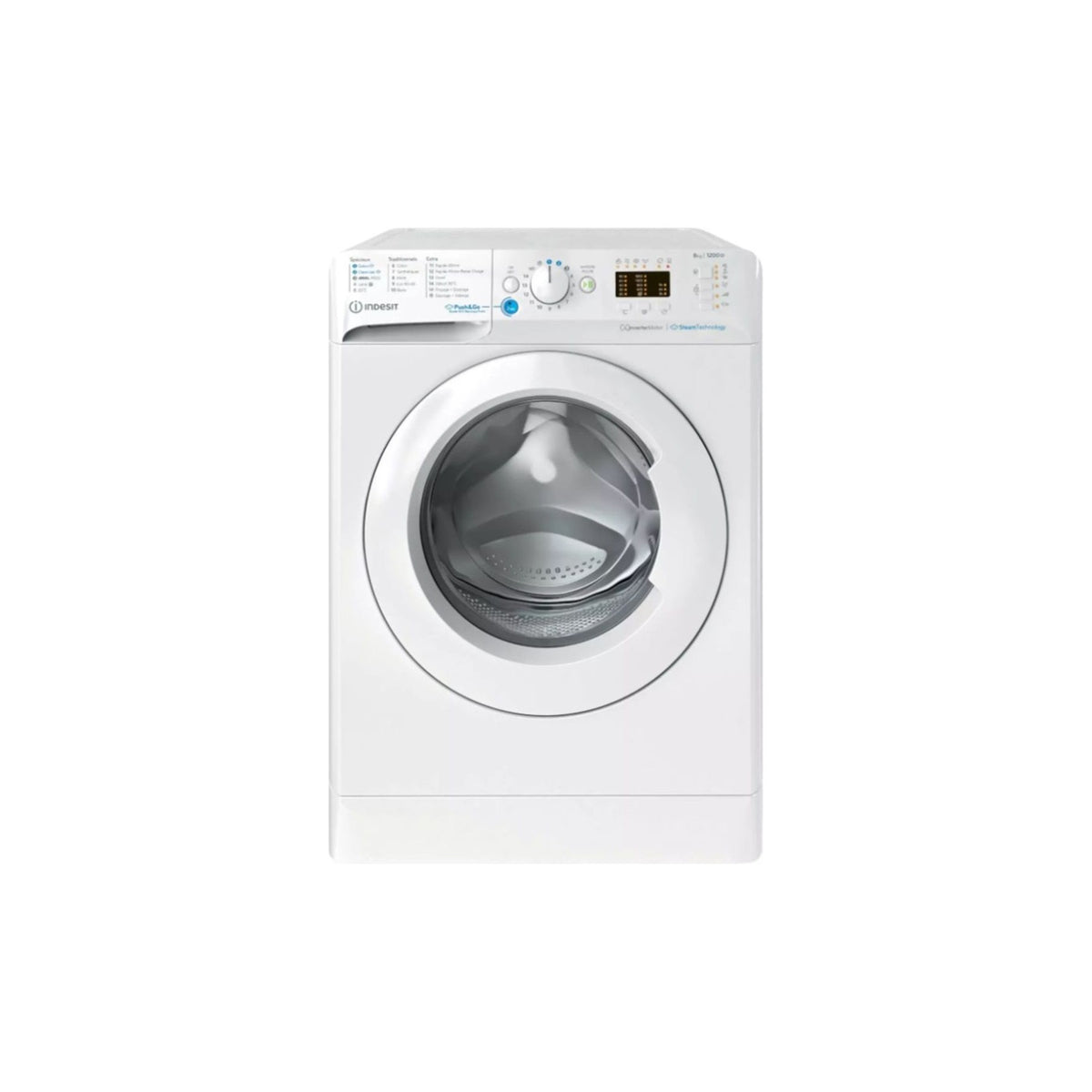 Lave linge hublot INDESIT BWA81295XWVFR