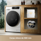 Lave linge hublot DREAME DRWASHSULTRA10KGW - 10 kg - 1200 tr/min - Classe A - Moteur induction