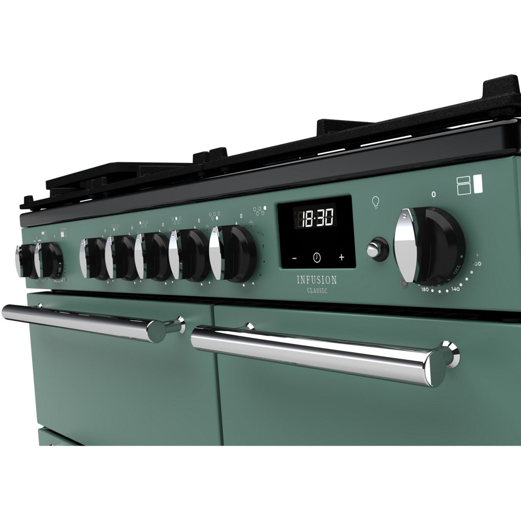 Piano de cuisson gaz FALCON INFUSION NGC TAB GAZ 90 CM VERT MINERAL