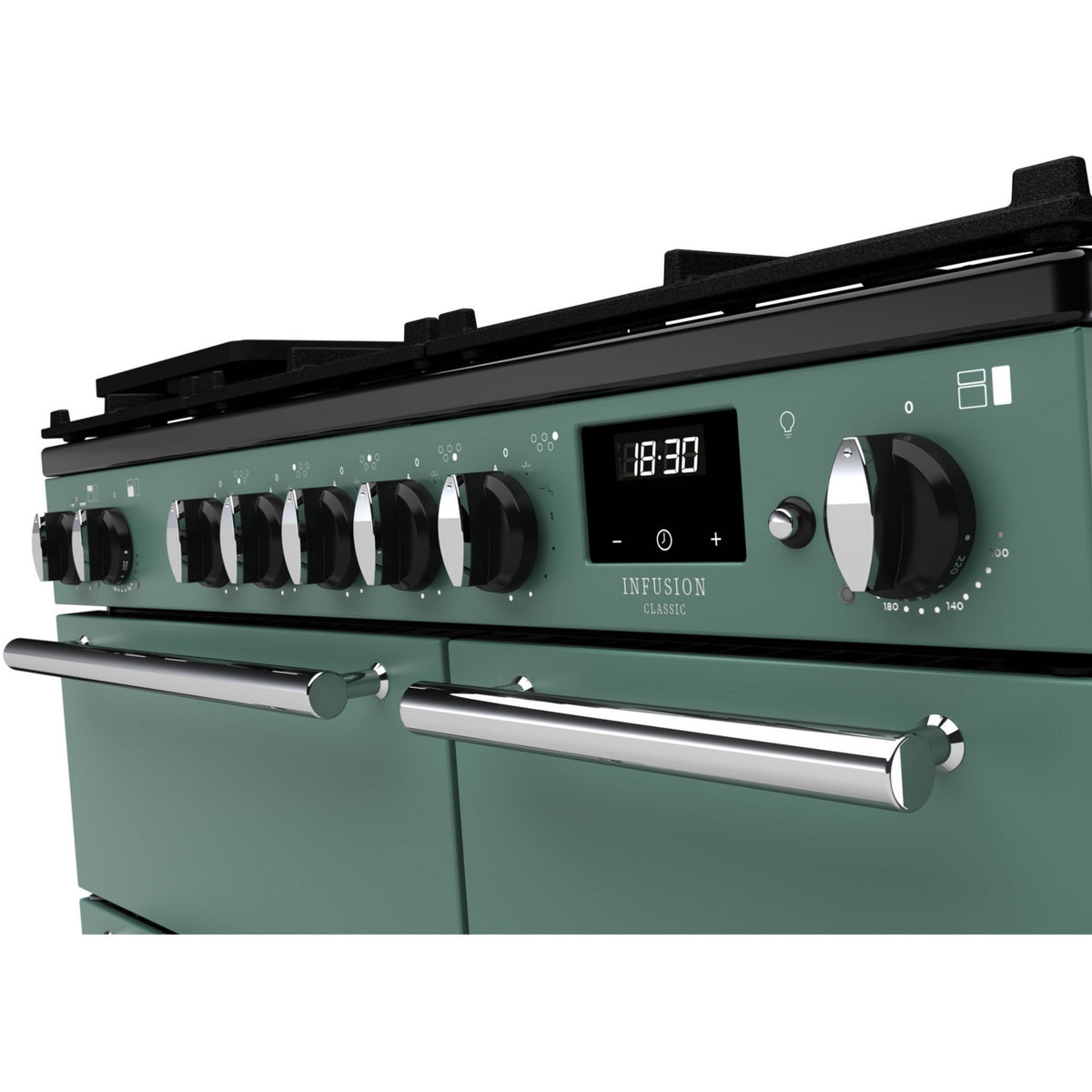 Piano de cuisson gaz FALCON INFUSION NGC TAB GAZ 90 CM VERT MINERAL