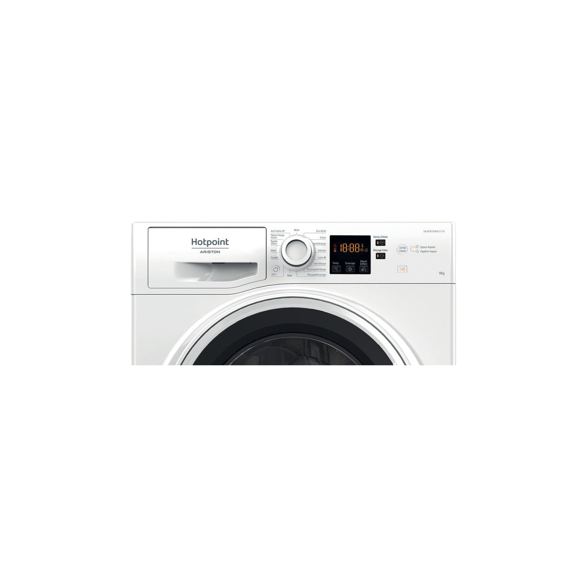 Lave linge hublot HOTPOINT NS9479WWFR