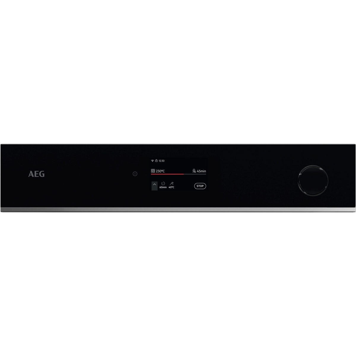 Four encastrable fonction vapeur AEG TR7PB731SB - Pyrolyse - Chaleur tournante - Combiné vapeur - Porte froide - Écran tactile