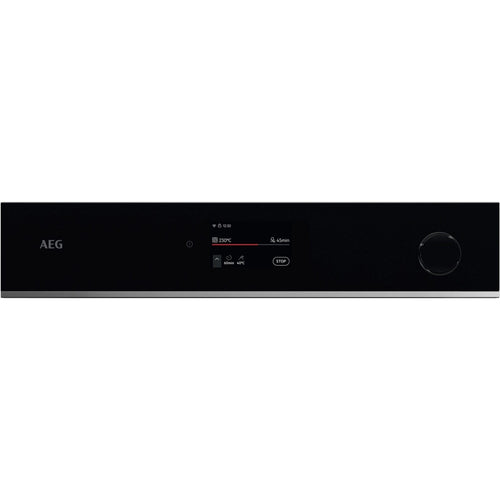 Four encastrable fonction vapeur AEG TR7PB731SB - Pyrolyse - Chaleur tournante - Combiné vapeur - Porte froide - Écran tactile