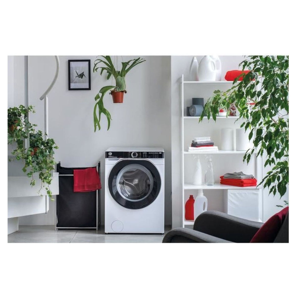Lave linge hublot HOOVER HOOVHWP610AMBC