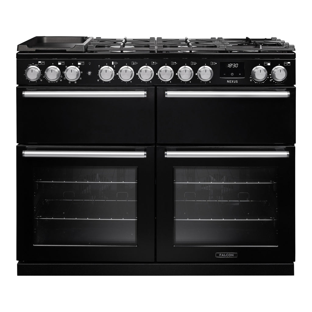 Piano de cuisson mixte FALCON NEXUS NGC BC TAB MIX 110 CM NOIR CHROME
