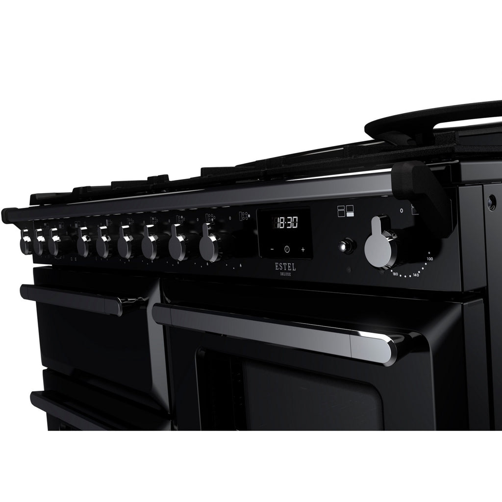 Piano de cuisson mixte FALCON ESTEL DELUXE OC TAB MIX 110 CM NOIR BRIL