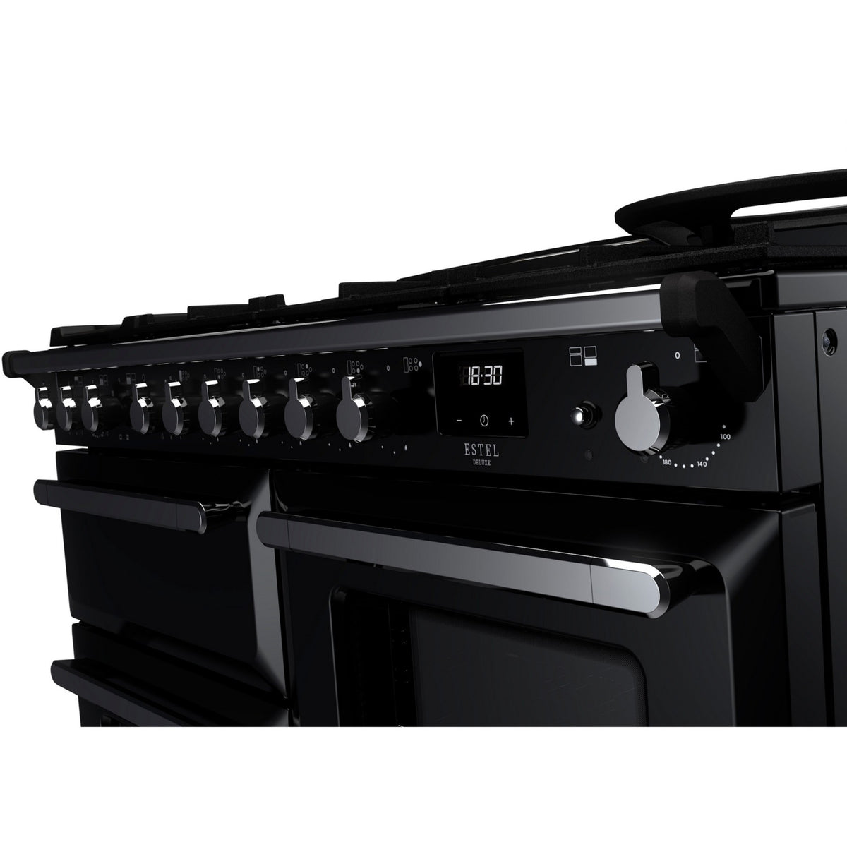 Piano de cuisson mixte FALCON ESTEL DELUXE OC TAB MIX 110 CM NOIR BRIL