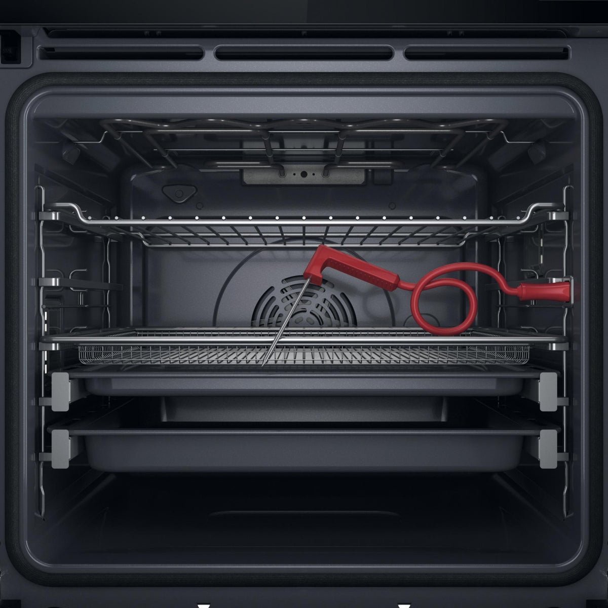 Four encastrable WHIRLPOOL WOI9A8FPT2SBAF - Pyrolyse - Hydrolyse - Chaleur tournante - Porte froide - Écran tactile