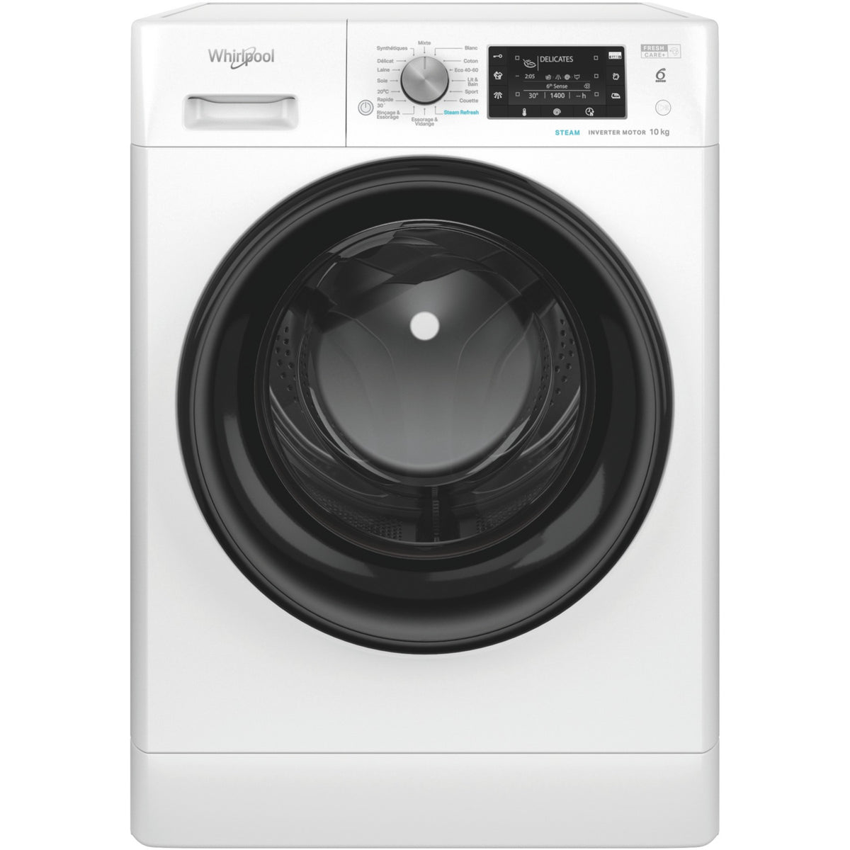 Lave linge hublot WHIRLPOOL FFDB10489BVFR - 10 kg - 1400 tr/min - Classe A - Moteur induction