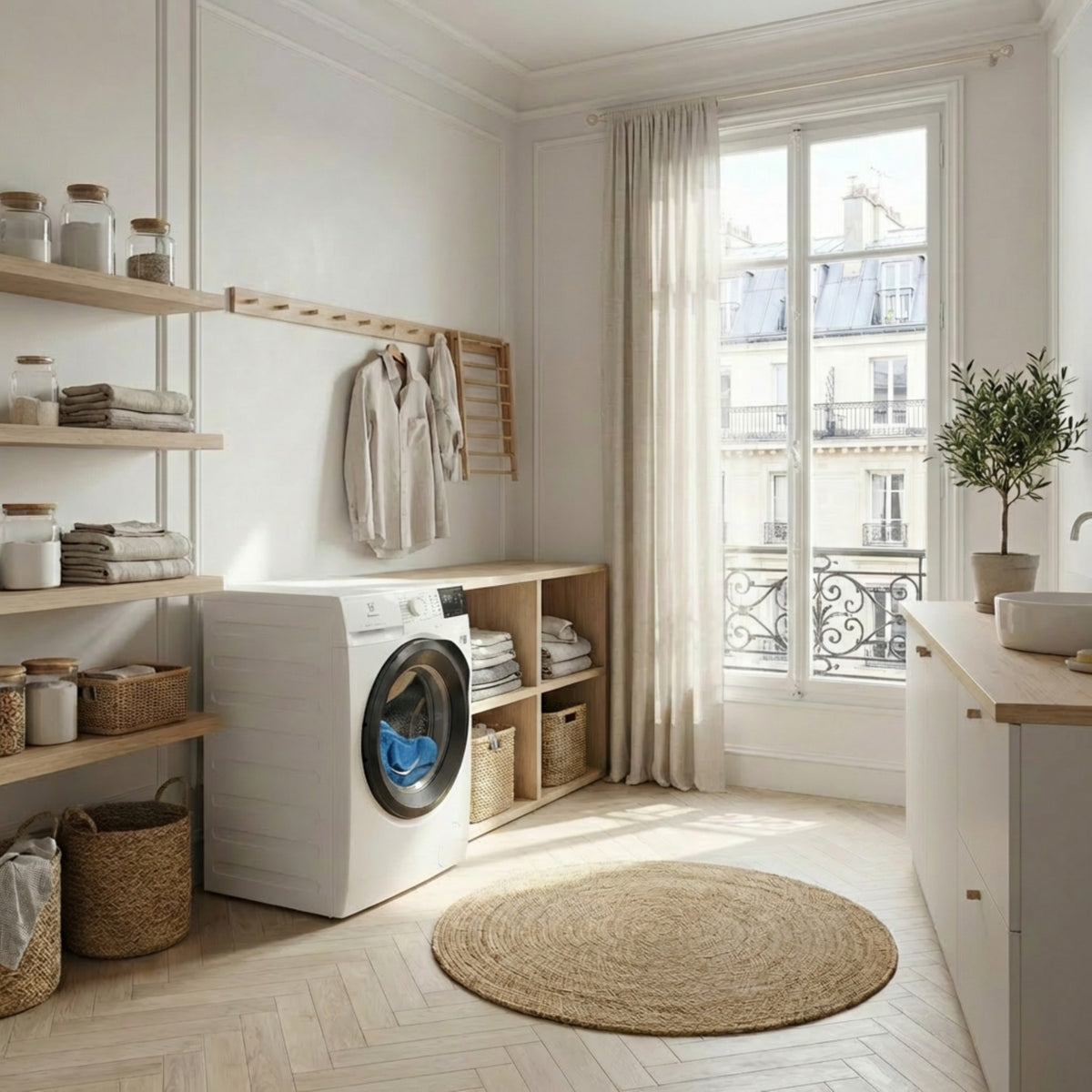 Lave linge hublot ELECTROLUX EW6FI22914DG - 9 kg - 1400 tr/min - Classe A - Moteur induction