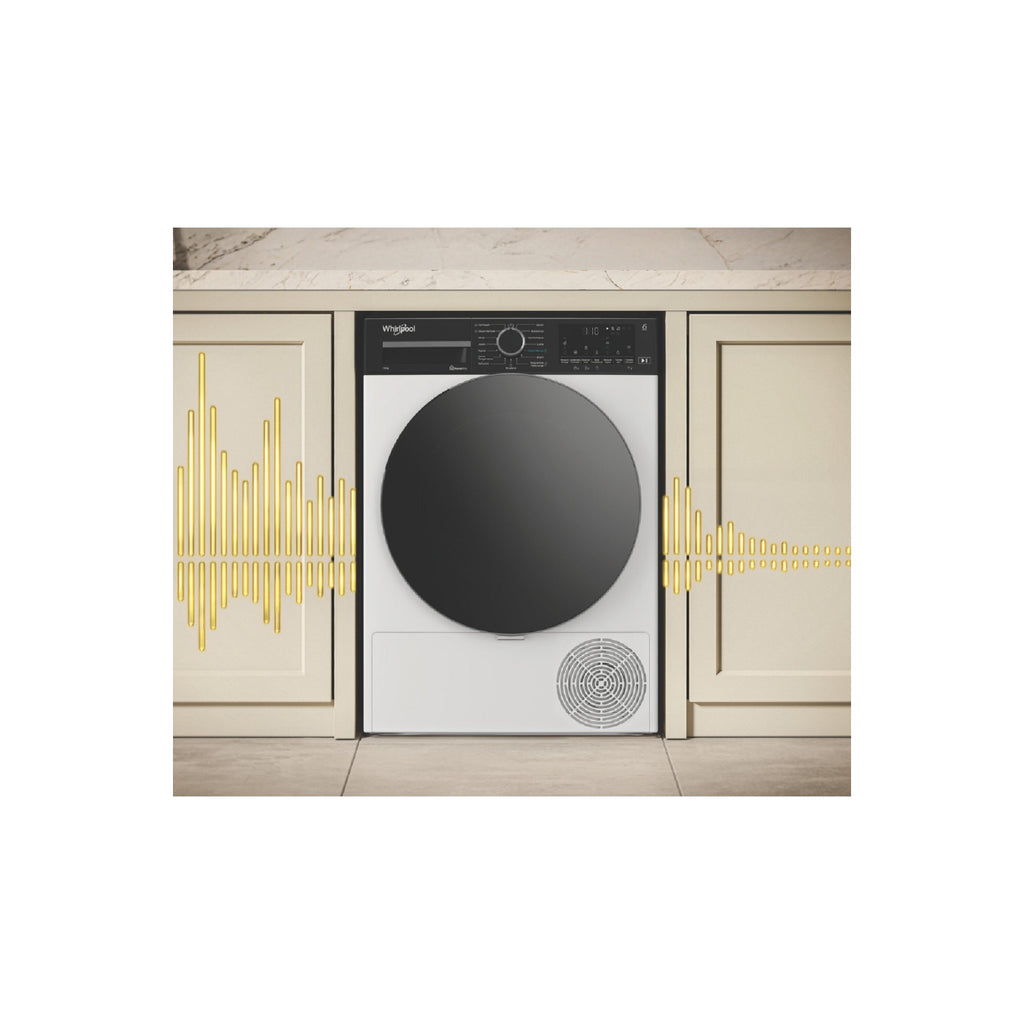 Sèche linge pompe à chaleur WHIRLPOOL CWD104MWBSFRX