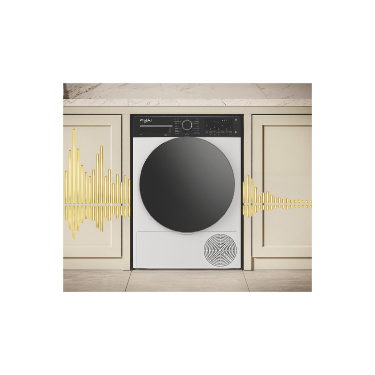Sèche linge pompe à chaleur WHIRLPOOL CWD104MWBSFRX