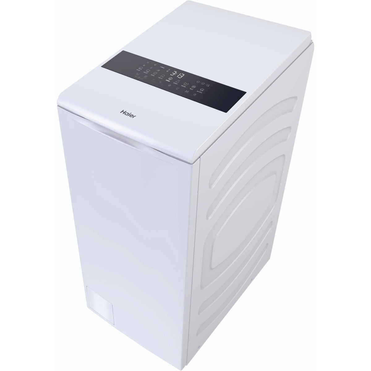 Lave linge top HAIER HW85-BPD13386U-S - 8,5 kg - 1300 tr/min - Classe A - Moteur induction - Autodosage - Connecté