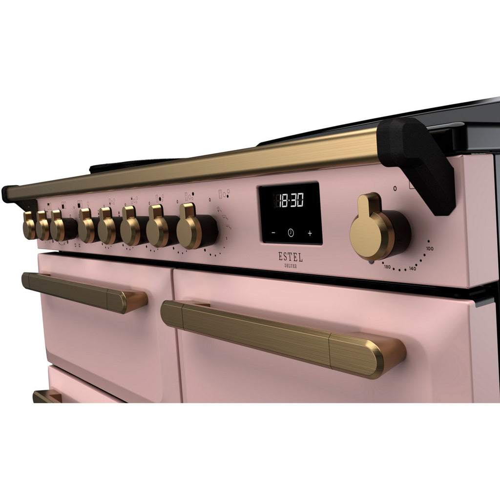 Piano de cuisson induction FALCON ESTEL DELUXE TAB IND 100 CM ROSE PASTEL