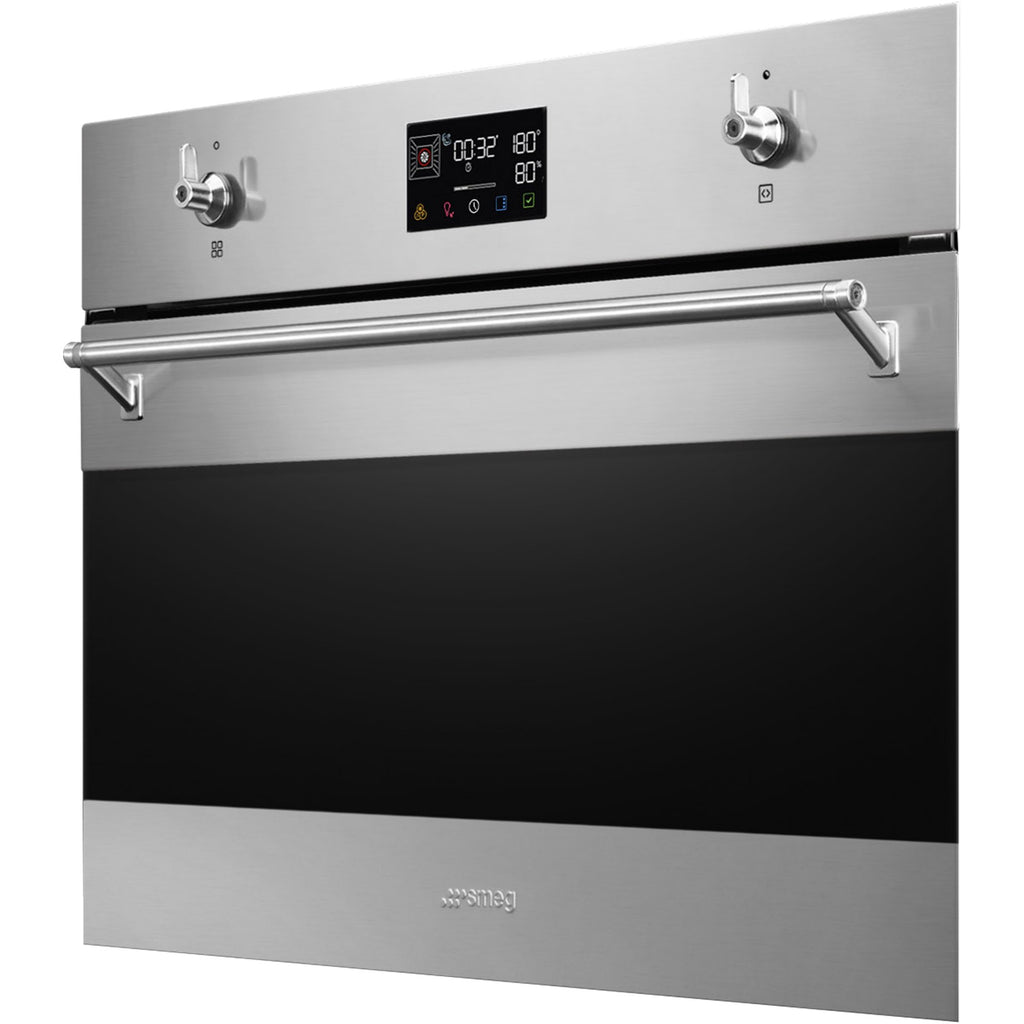 Four encastrable SMEG SO4302S3X - Combiné vapeur - Chaleur tournante - Hydrolyse
